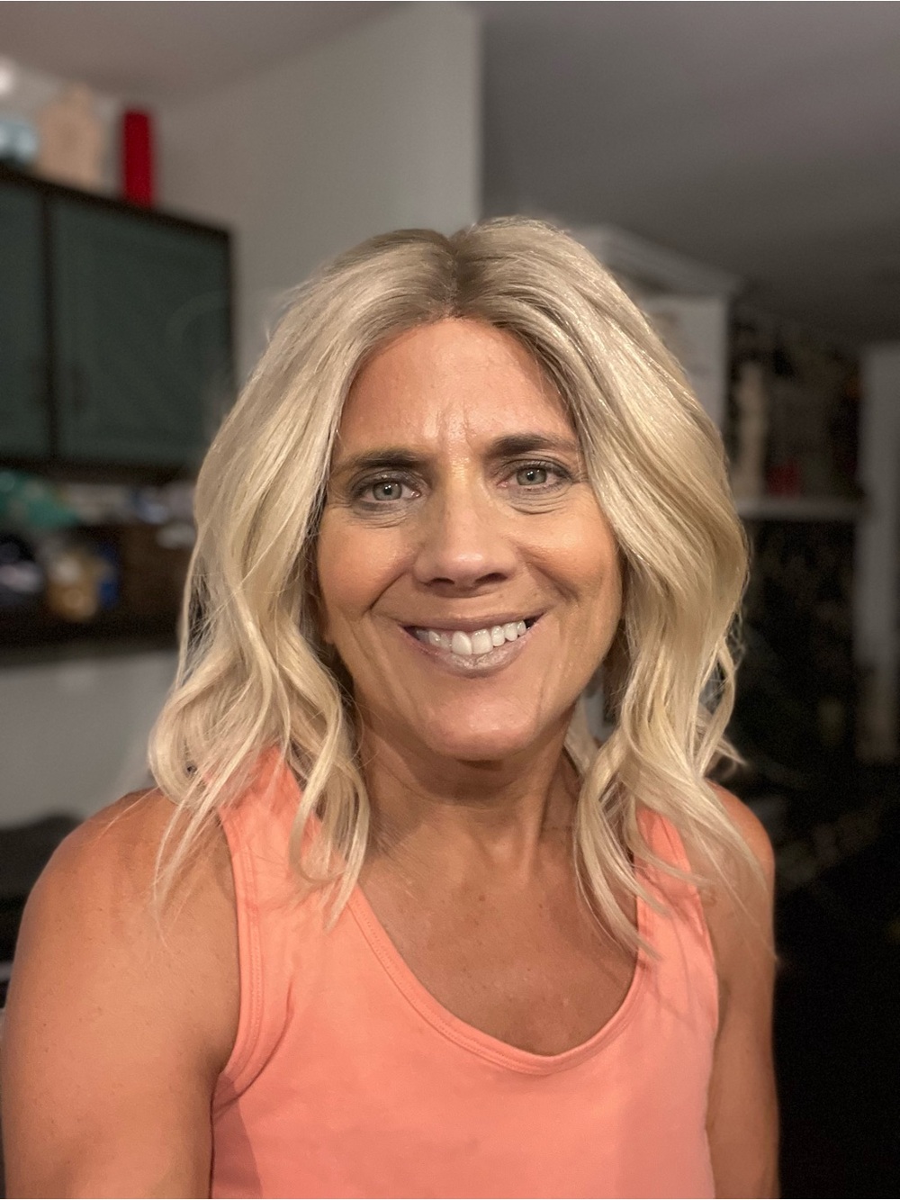 Unbranded 100% human hair wig blonde 14”